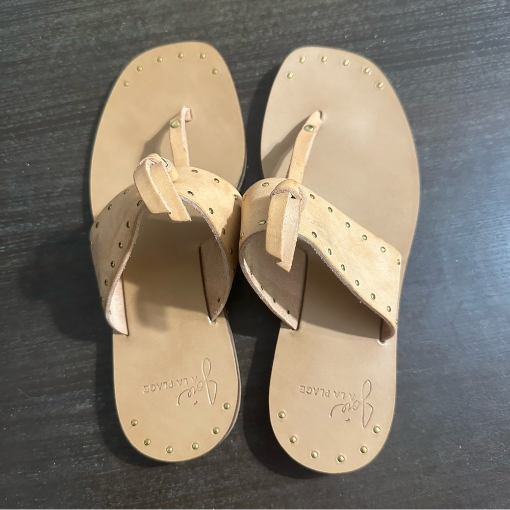 Joie Sandal, Color Tan, Size 6 or 35-1/2